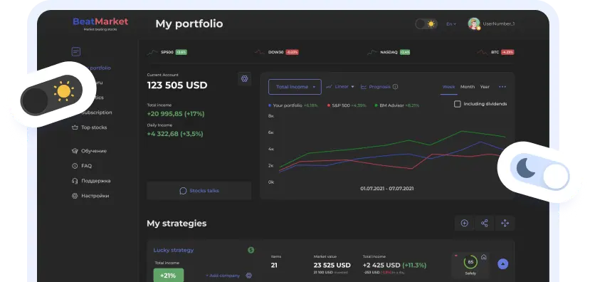 Dark theme